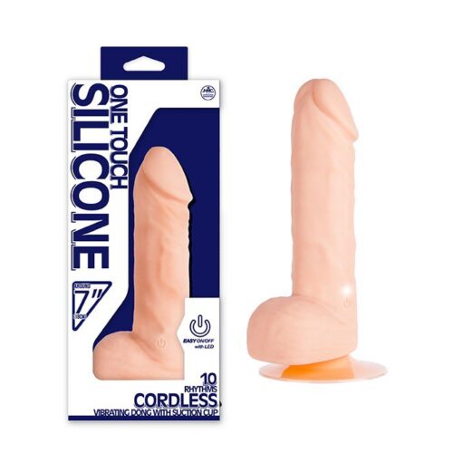 Penis Realistico 18x4cm Com Ventosa One Touch Silicone - Nanma