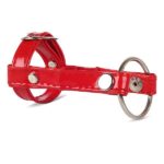 Anel Peniano para retração em Vinil na cor vermelho - Frey - Imagem 3