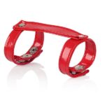 Anel Peniano para retração em Vinil na cor vermelho - Odin - Imagem 2