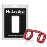 Anel Peniano para retração em Vinil na cor vermelho - Odin - Imagem 3