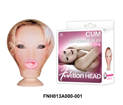 Fuktion head inflatable - Cabeça inflável com 1 orifício penetrável e ventosa
