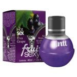 Intt fruit sexy - Gel beijável corporal que esquenta - 40 ml | sabor: uva