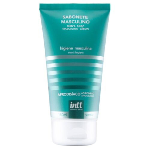 Sabonete Afrodisíaco Sensual Masculino Líquido 150ml - Intt