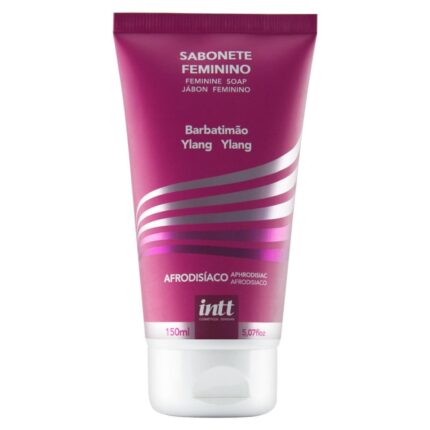 Sabonete íntimo Feminino Sensual Afrodisíaco Ylang Ylang Barbatimão Intt -150 ml