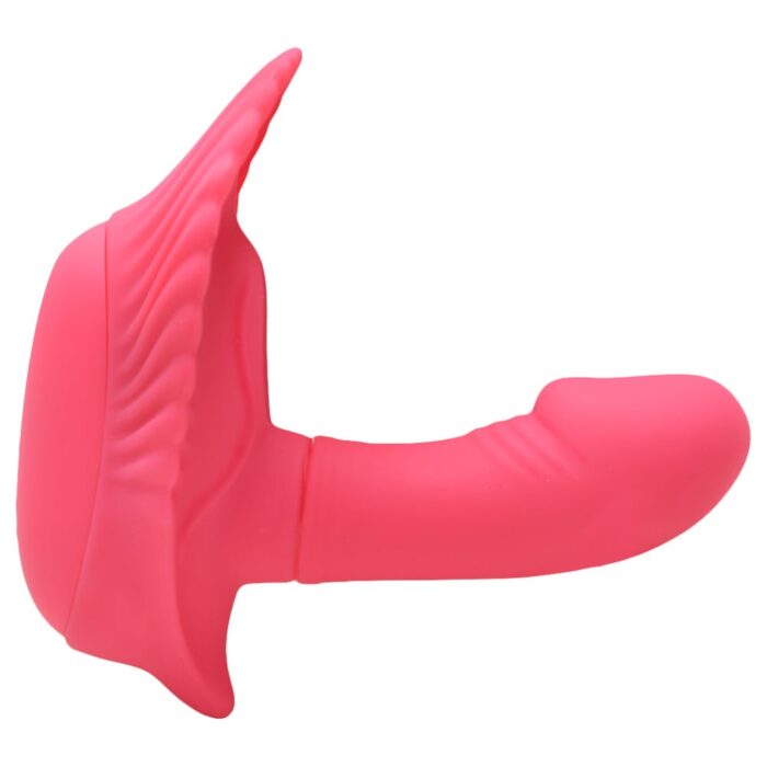 Pretty love fancy clamshell - Estimulador clitoriano em forma de concha com mini pênis penetrável, 30 funções vibração - Imagem 4