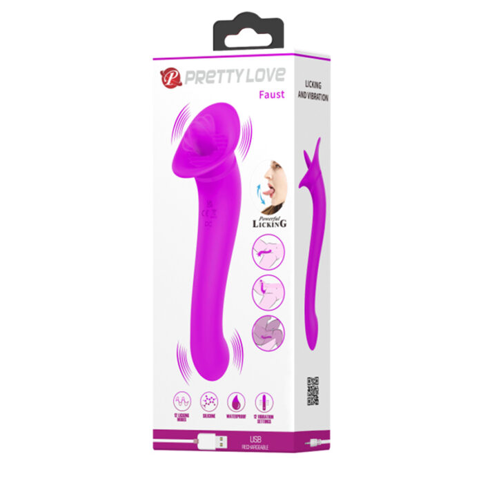 Faust vibrador com dupla estimulação e 12 modos de vibrações - Imagem 5