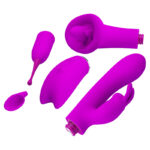 Vibrador de Ponto G e Clitóris Thrill Kit - Pretty Love - Imagem 5