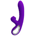 Pretty love Jersey - Vibrador de ponto g com 12 modos de vibração e estimulador clitoriano com 4 modos de pulsação - Imagem 5