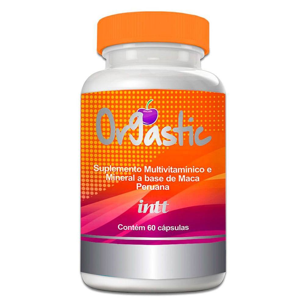 Suplemento multivitamínico Feminino Orgastic intt com 60 cápsulas