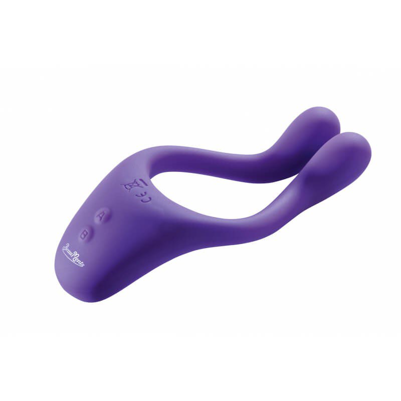 Vibrador Doppio 2.0 Purple Aveludado a Prova D'água com 10 Modos de Vibração - Imagem 5