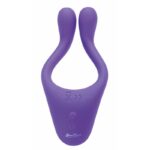 Vibrador Doppio 2.0 Purple Aveludado a Prova D'água com 10 Modos de Vibração - Imagem 4