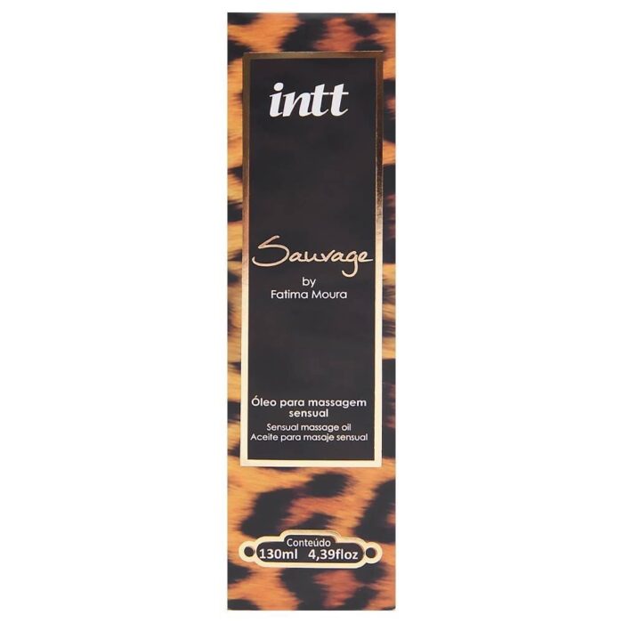 Intt Sauvage - Óleo corporal com fragrância de lavanda e refrescância cítrica - 130 ml - Imagem 4