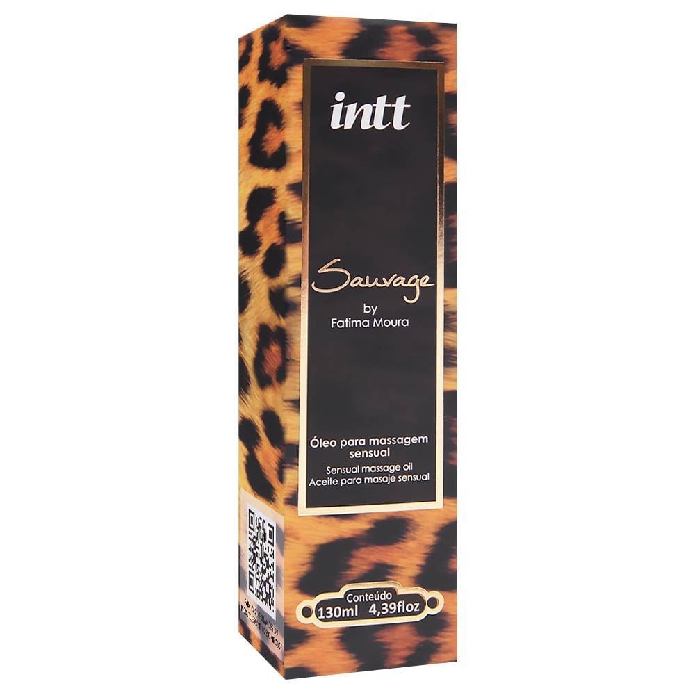Intt Sauvage - Óleo corporal com fragrância de lavanda e refrescância cítrica - 130 ml - Imagem 5