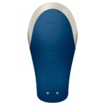 Vibrador De Casal Com 10 Modos De Vibração Satisfyer Double Love - Azul - Imagem 4