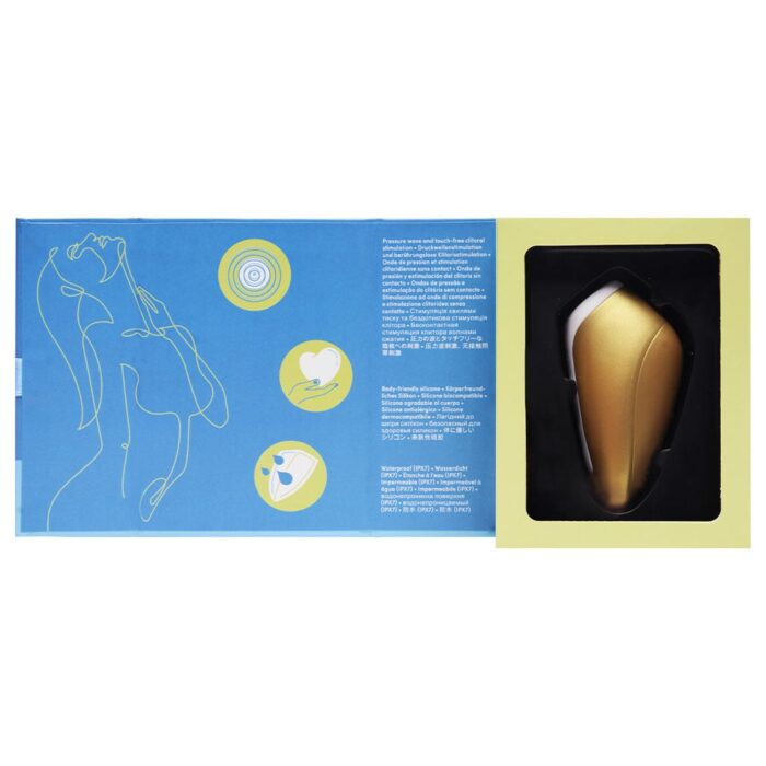 Estimulador De Clitóris Recarregável Com Sucção - Satisfyer Love Breeze | Cor: Amarelo - Imagem 5