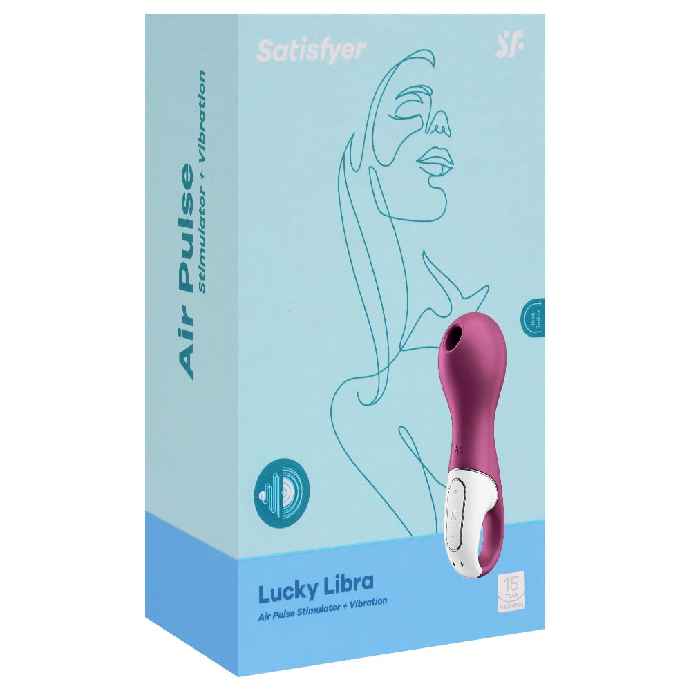 Estimulador Clitoriano Com 11 Intensidades De Sucção e Vibração - Satisfyer Lucky Libra - Imagem 7