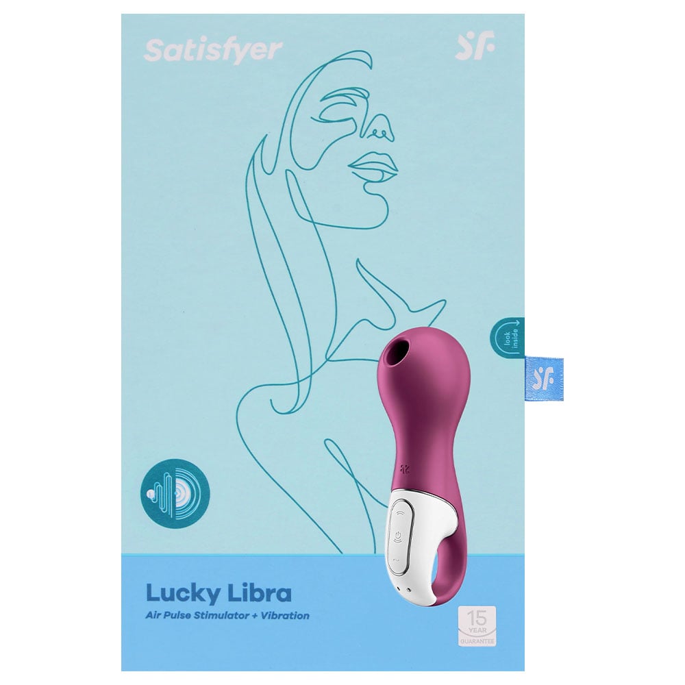 Estimulador Clitoriano Com 11 Intensidades De Sucção e Vibração - Satisfyer Lucky Libra - Imagem 8