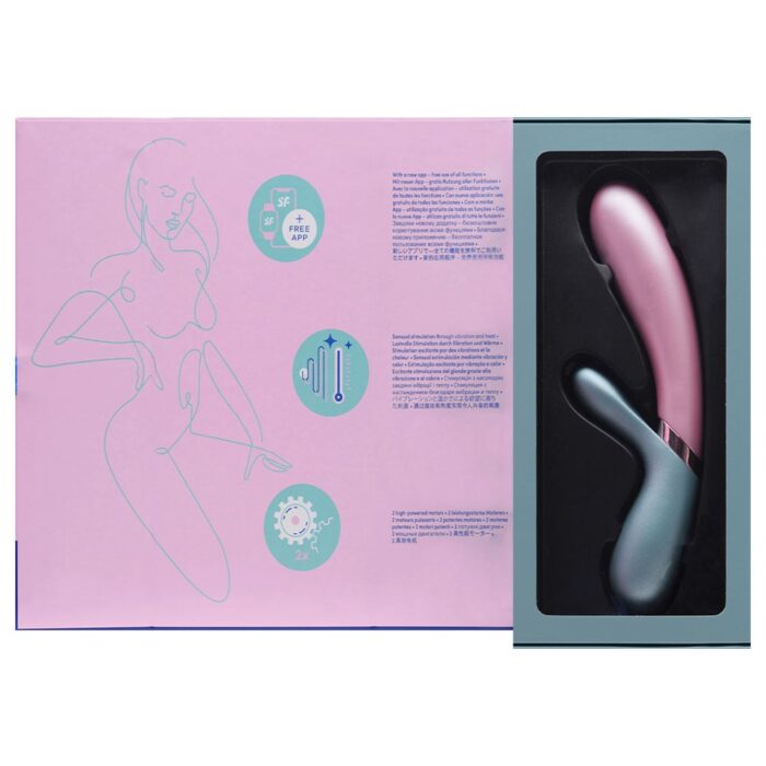 Estimulador Clitoriano e Ponto G Com 2 Motores e Aplicativo - Satisfyer Hot Lover - Verde - Imagem 6