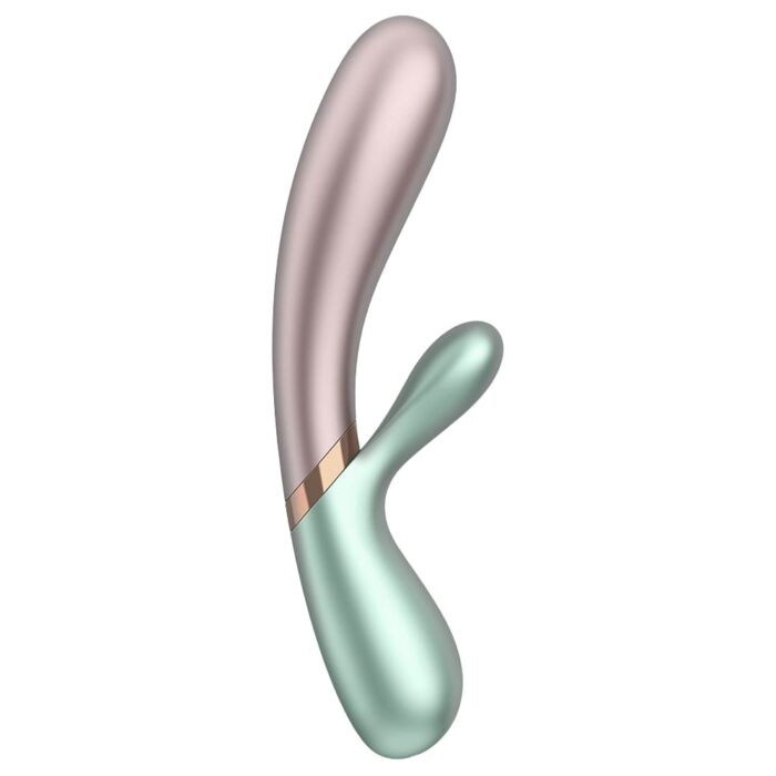 Estimulador Clitoriano e Ponto G Com 2 Motores e Aplicativo - Satisfyer Hot Lover - Verde - Imagem 4