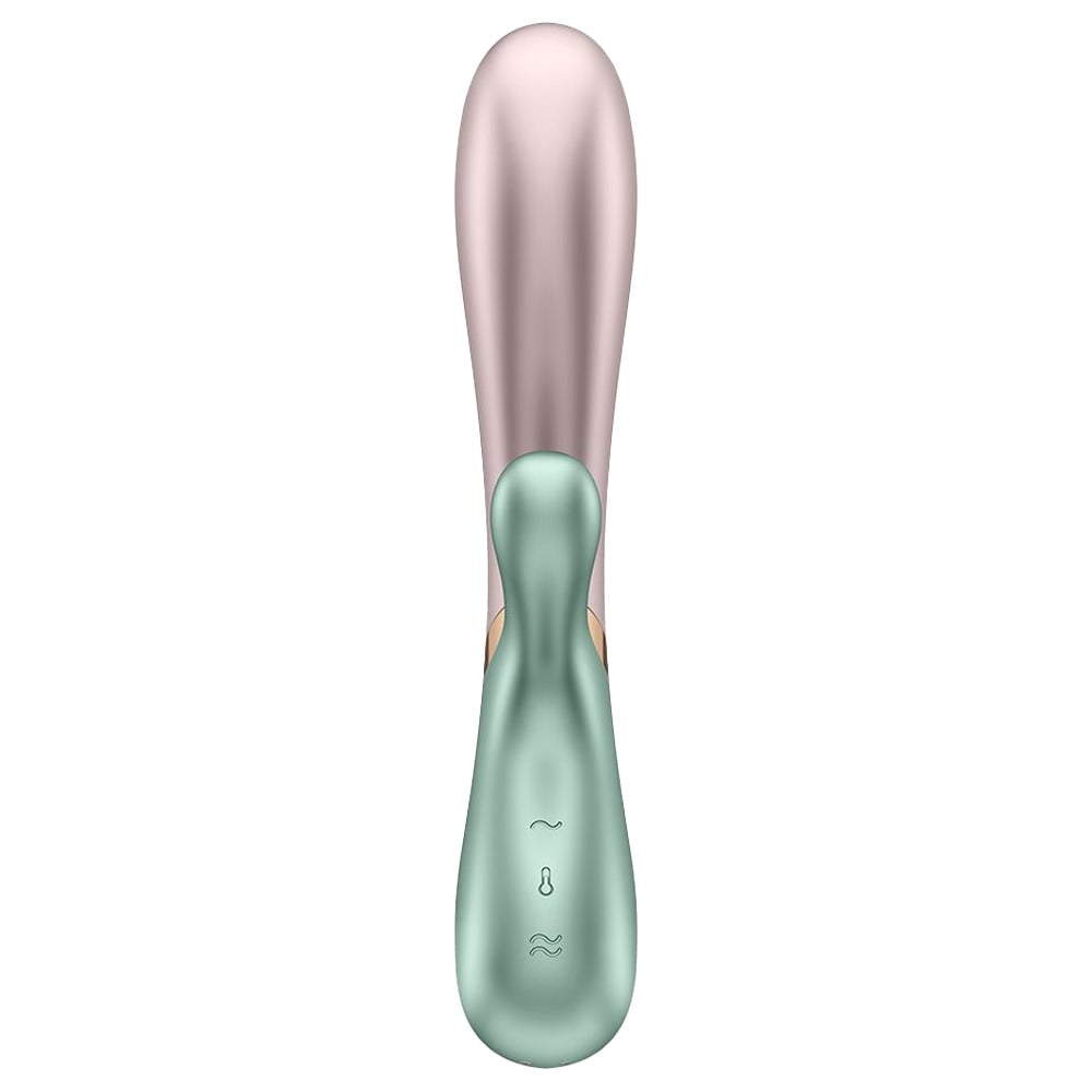 Estimulador Clitoriano e Ponto G Com 2 Motores e Aplicativo - Satisfyer Hot Lover - Verde - Imagem 3