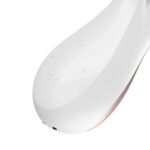 Satisfyer mono flex - Estimulador clitoriano e de ponto g feito em silicone flexível e controle via aplicativo | Branco - Imagem 3