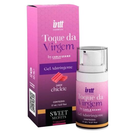 Gel Adstringente Feminino Intt Toque da Virgem Sabor de Chiclete - Linha Sweet Secrets 17ml