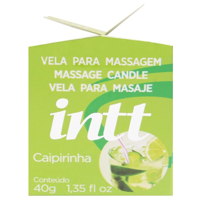 Vela para massagem beijável | sabor: Caipirinha - intt - Imagem 7