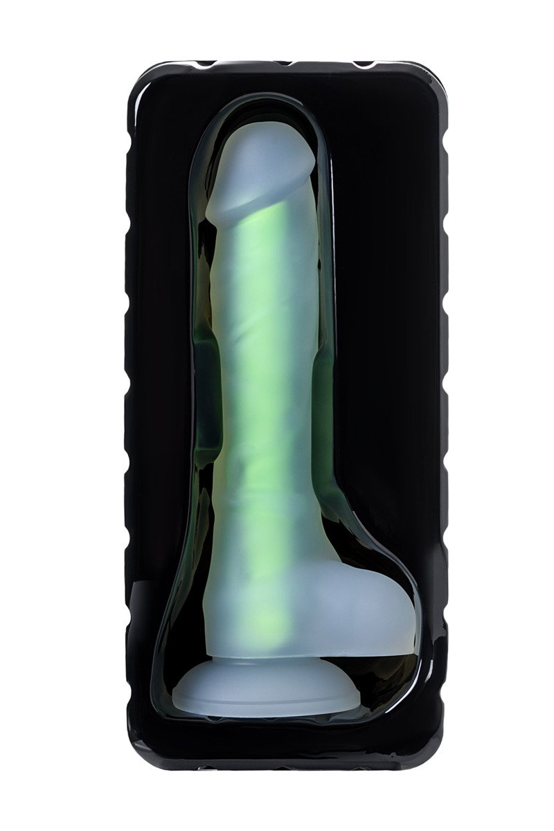 Pênis importado com ventosa Neon Beyond Brilha no Escuro 20x3,5cm - Imagem 5