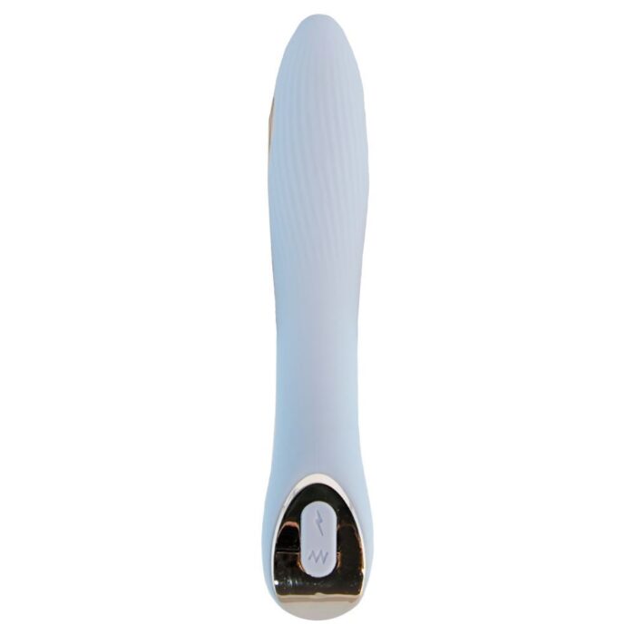 Vibrador Recarregável Tesla G com Estímulo Elétrico - Azul Physics - Imagem 4