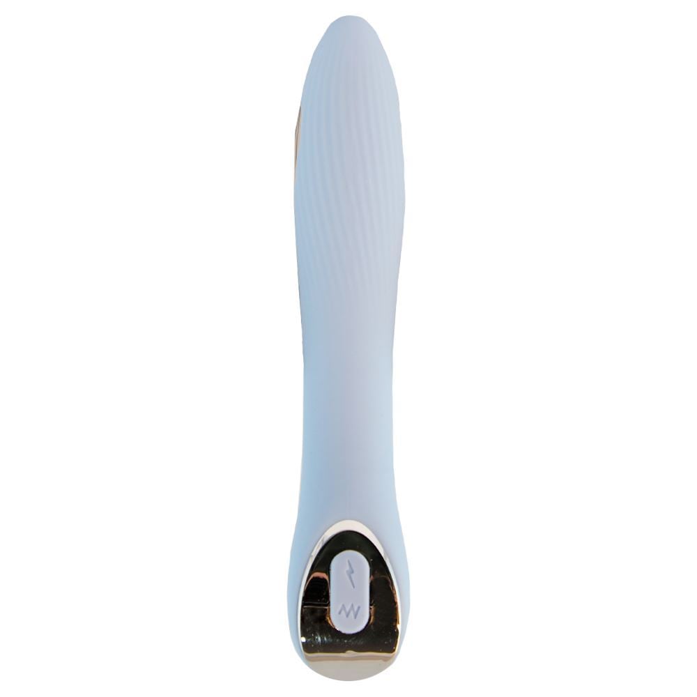 Vibrador Recarregável Tesla G com Estímulo Elétrico - Azul Physics - Imagem 4