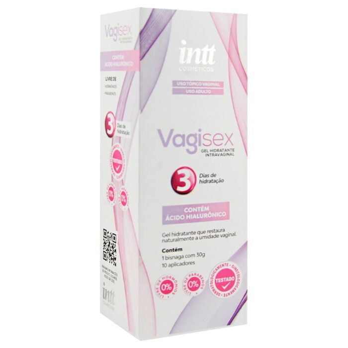 Vagisex gel lubrificante hidratante intravaginal 30g intt - Imagem 4