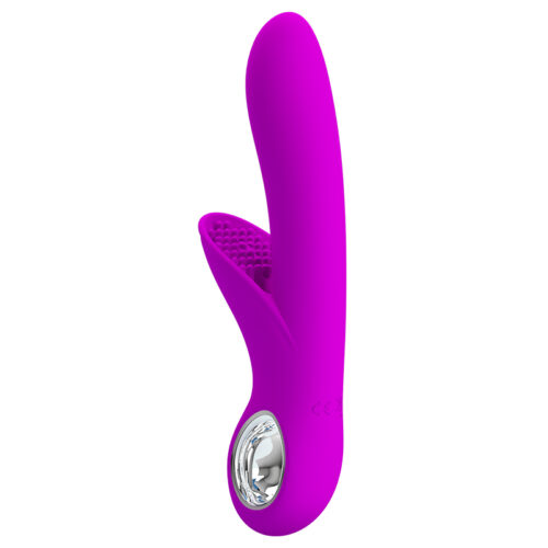 Alternative view of Vibrador pretty love carol Roxo flexível estimulador de ponto g e clítoris