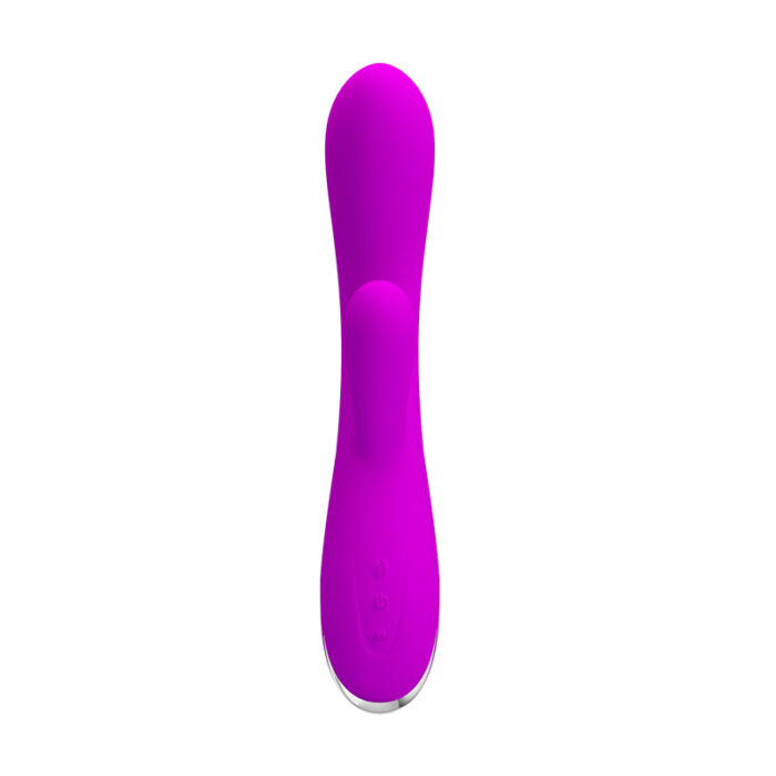 Vibrador estimulador de ponto g e clítoris recarregável Pretty love wilbur - Imagem 5