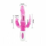 Vibrador Rotativo Triplo Prazer – Pretty Love - Imagem 7