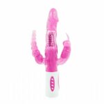 Vibrador Rotativo Triplo Prazer – Pretty Love