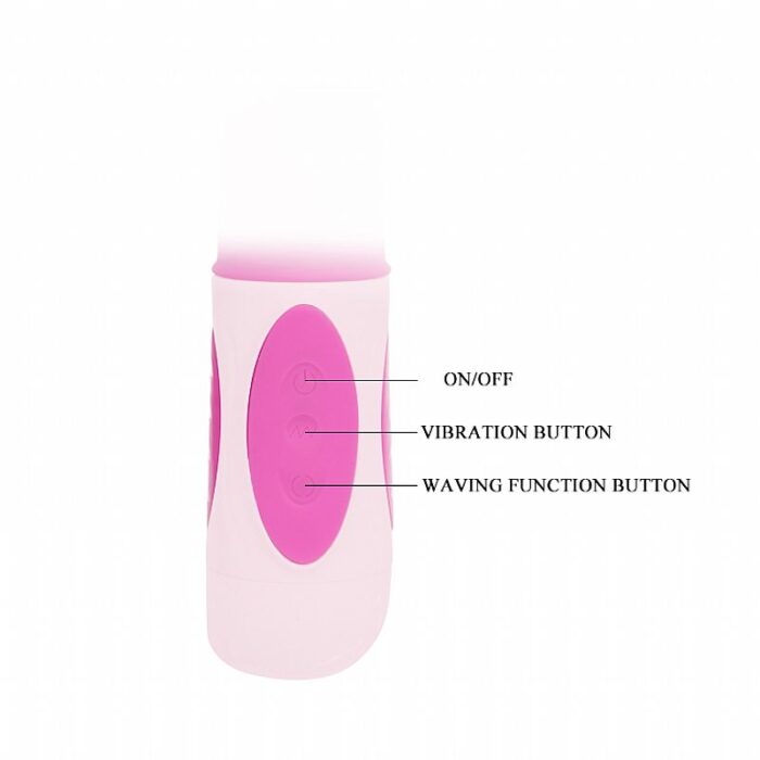 Vibrador Rotativo Triplo Prazer – Pretty Love - Imagem 5