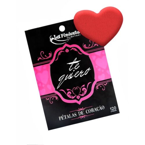 Alternative view of Pétalas De Coração Na Cor Vermelha - Fragrância Morango Com Champanhe