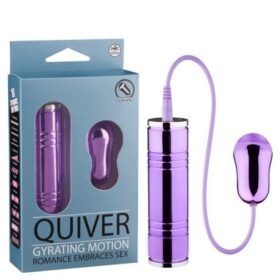 Cápsula vibratória com 10 vibrações giratória Quiver Girating - Nanma