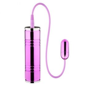 Vibrador bullet em formato de Cápsula com 10 vibrações Sensual Shine Lilás - Nanma