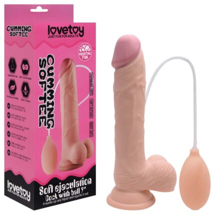 Pênis Realístico Ejaculador 20,4x 4,5 Cumming