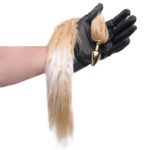 Plug Anal Dourado com Rabo Longo Degrade Bege - Hard - Imagem 2