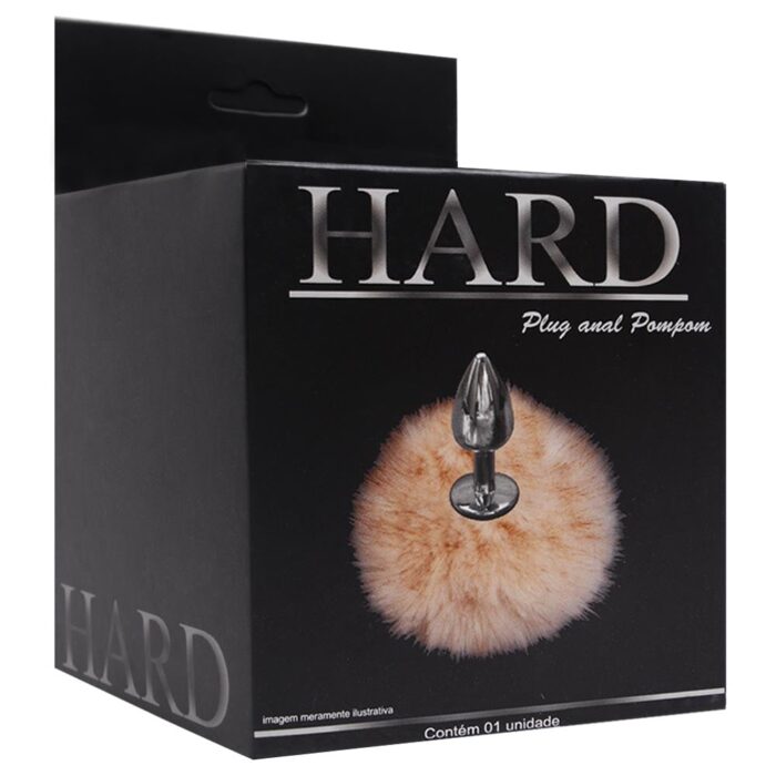 Plug De Metal Azul Com Rabo Pompom – Hard - Imagem 7