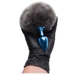 Plug De Metal Azul Com Rabo Pompom – Hard - Imagem 5