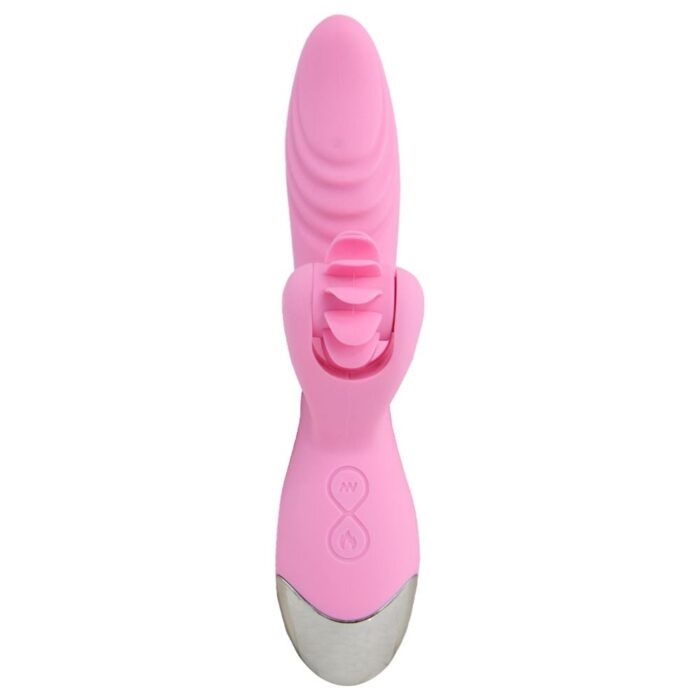 Dibe sex massager – Vibrador estimulador de ponto g e clítoris com efeito simulador de sexo oral com línguas giratóri - Imagem 3