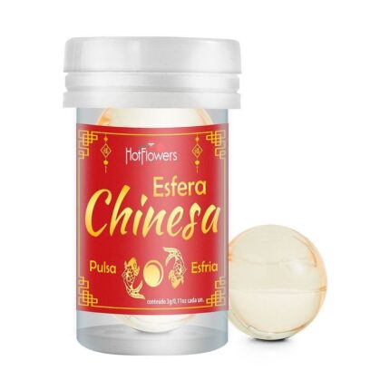 Bolinha Hot ball esfera chinesa pulsa e esfria