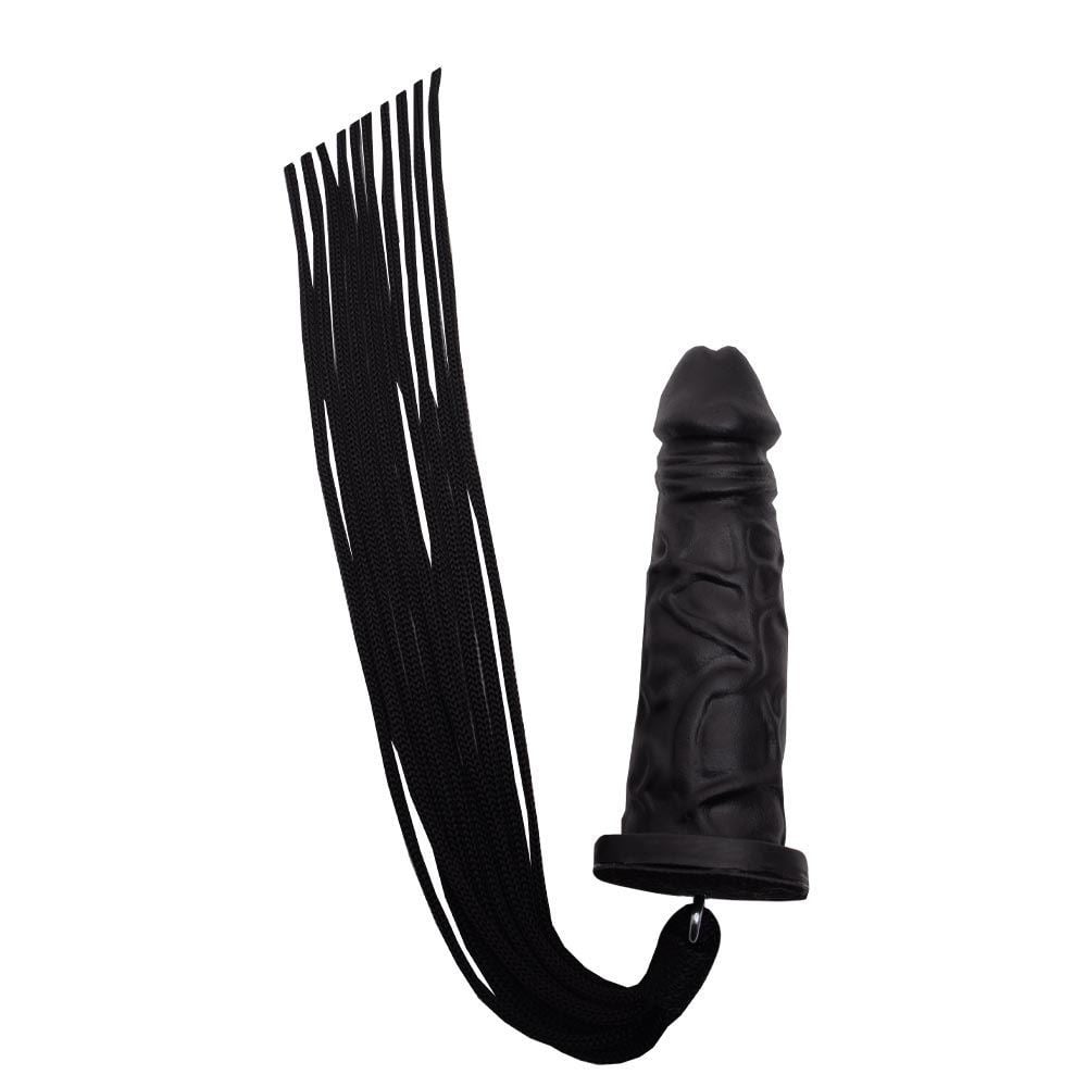 Chicote 10 Tiras Em Cordas De 40cm - Base Prótese - Imagem 3