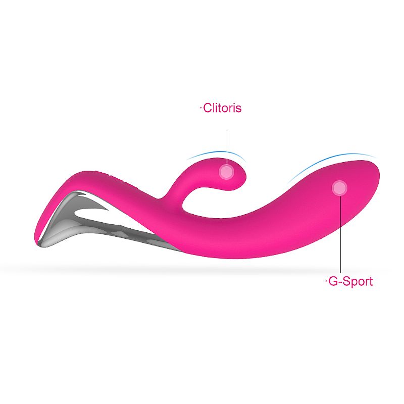 Demons - Vibrador Ponto G com Estimulador de Clitóris S-Hande - Imagem 6