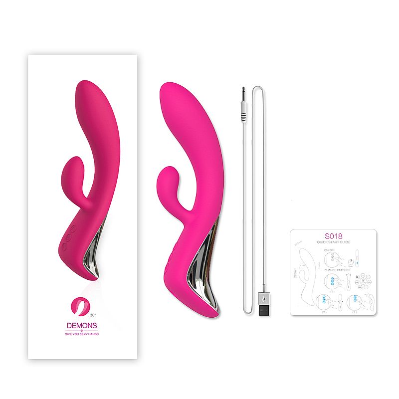Demons - Vibrador Ponto G com Estimulador de Clitóris S-Hande - Imagem 9