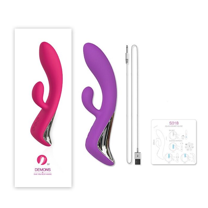 Demons - Vibrador Ponto G com Estimulador de Clitóris S-Hande - Imagem 10