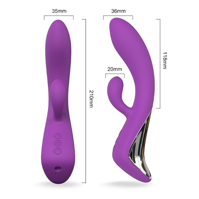 Demons - Vibrador Ponto G com Estimulador de Clitóris S-Hande - Imagem 5